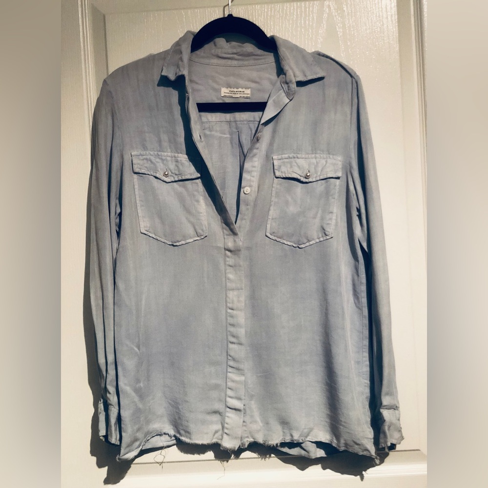 Zara Denim Collection Shirt